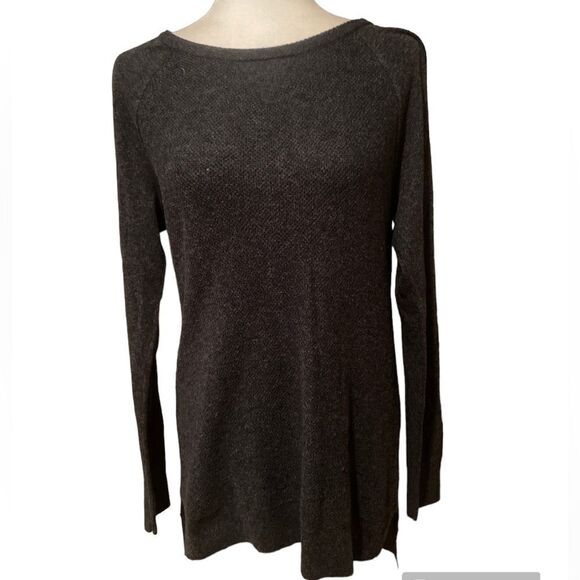 American Eagle Dark Grey Sweater Top Shirt Size Large - Picture 1 of 8